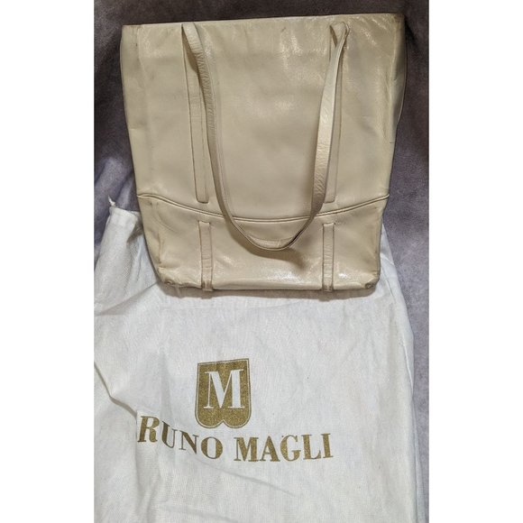 Bruno Magli Reversible Two-Tone Handbag - Picture 2 of 7